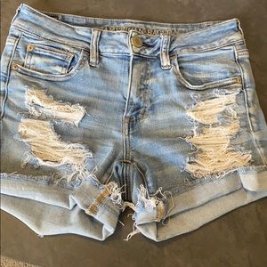 American Eagle Ripped Shorts